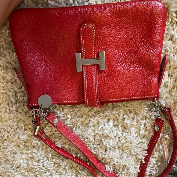 Red shoulder bag - Picture 1 of 1